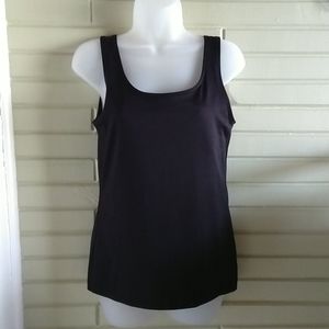 Black tank silky